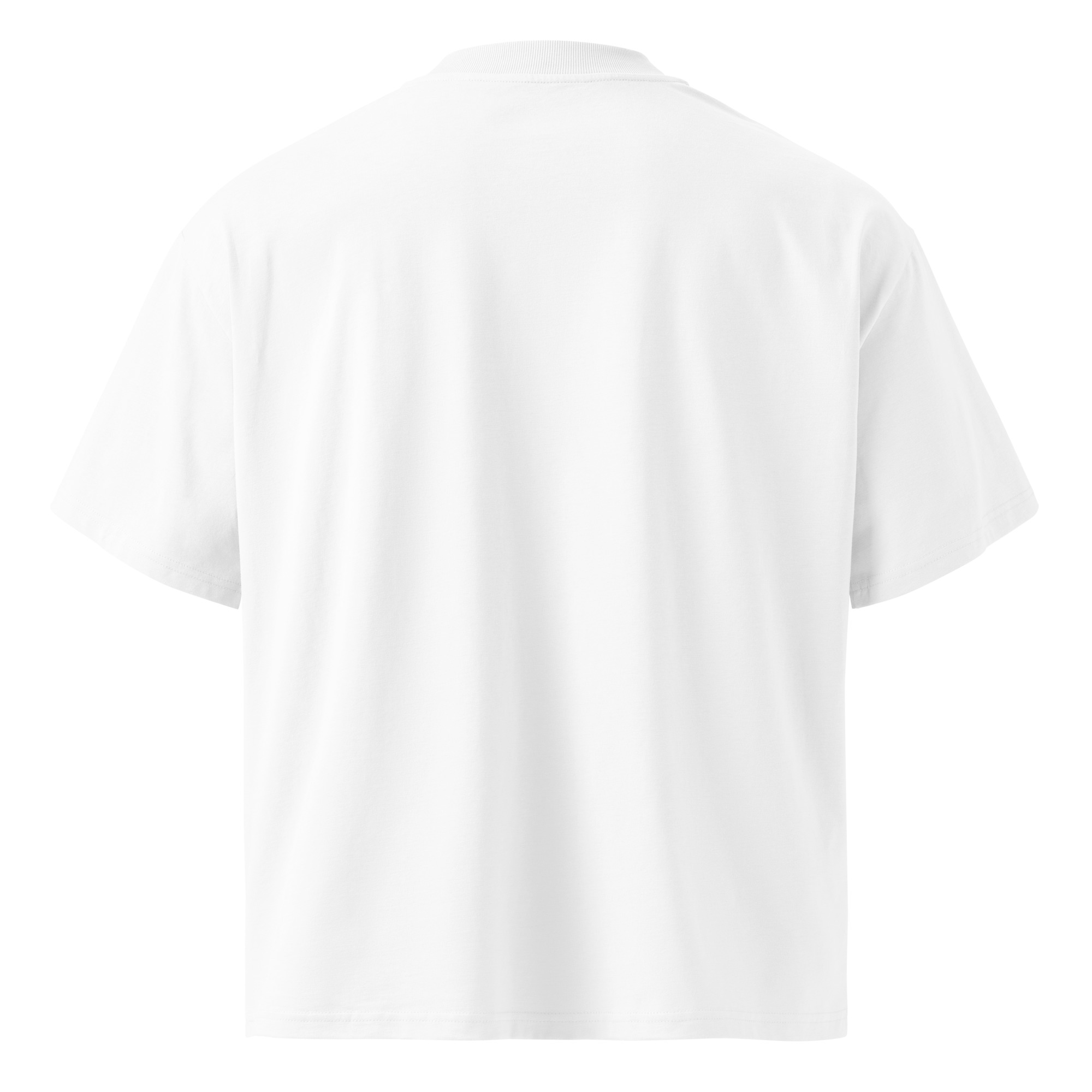 Unisex organic oversized high neck t-shirt - Image 7