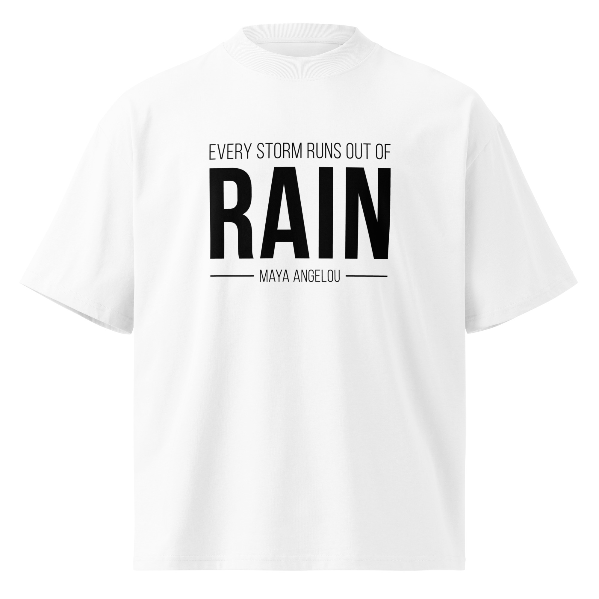 Unisex organic oversized high neck t-shirt - Image 35
