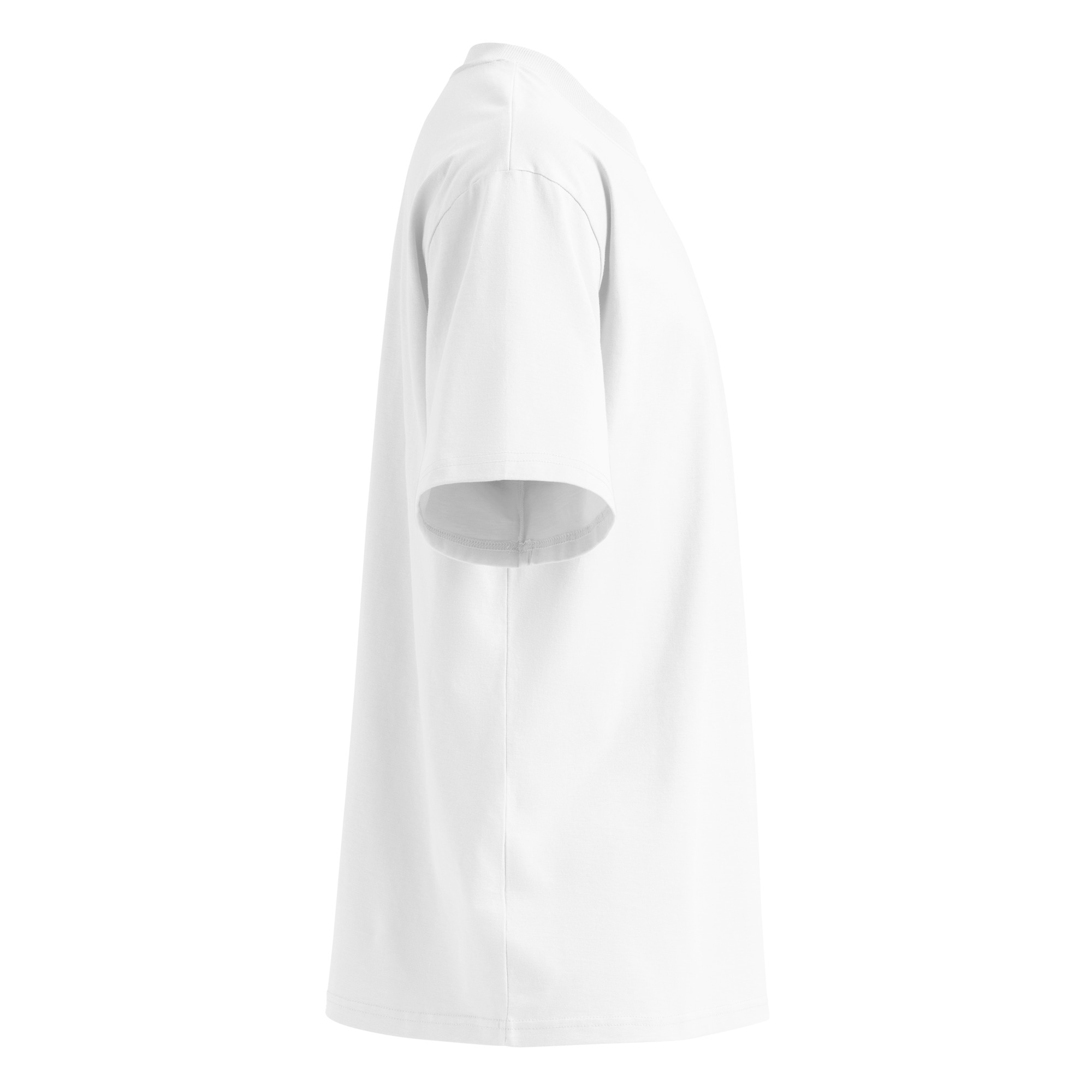 Unisex organic oversized high neck t-shirt - Image 17