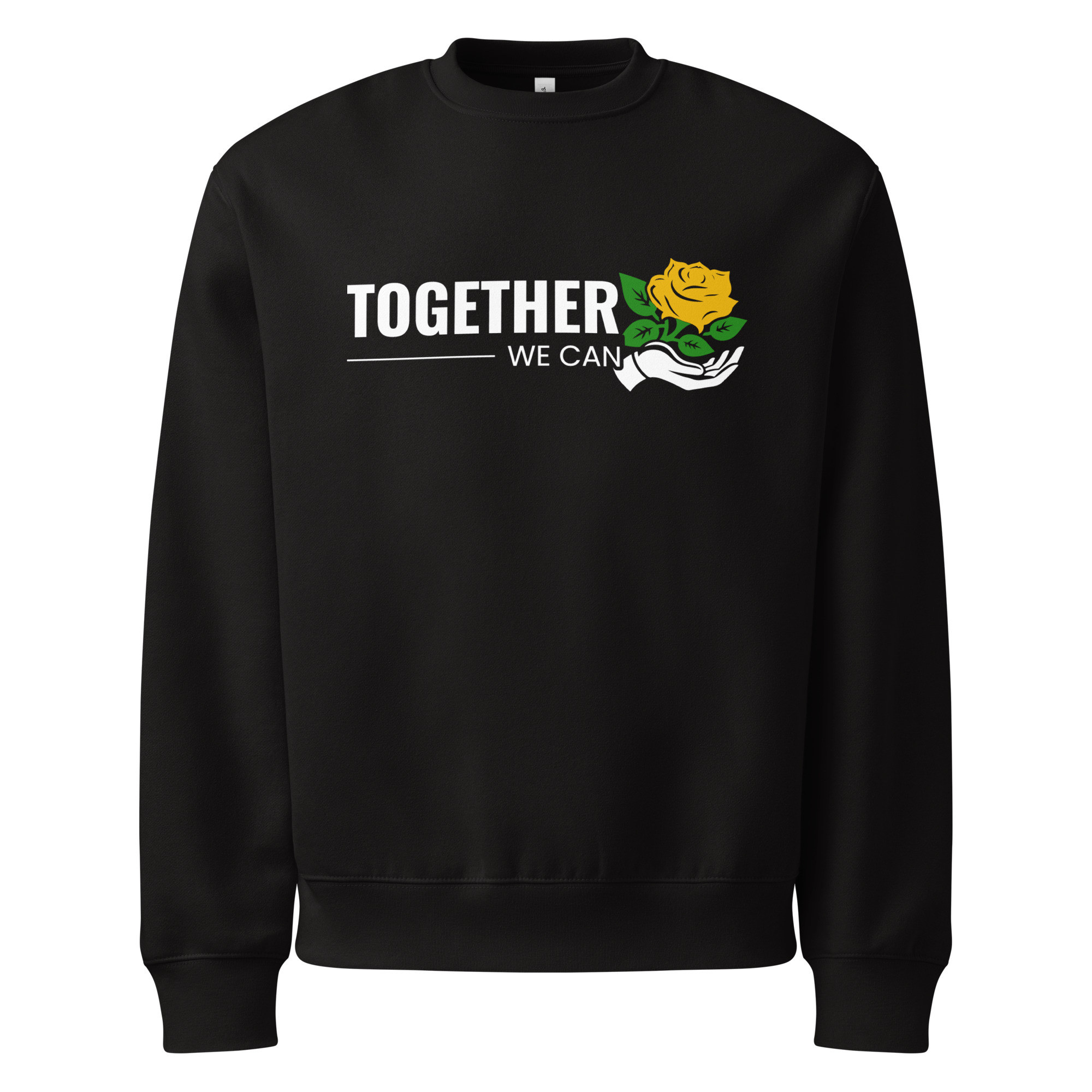 Oversized heavyweight sweatshirt