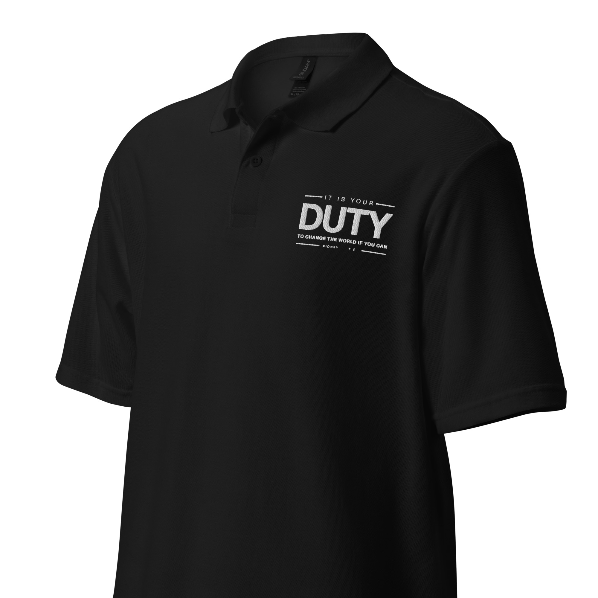 Unisex pique polo shirt - Image 6