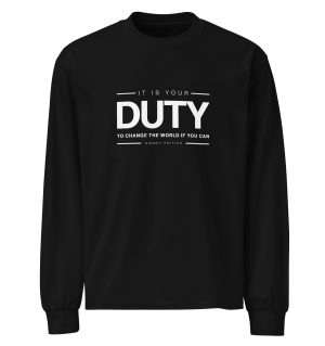 Premium heavyweight long sleeve shirt