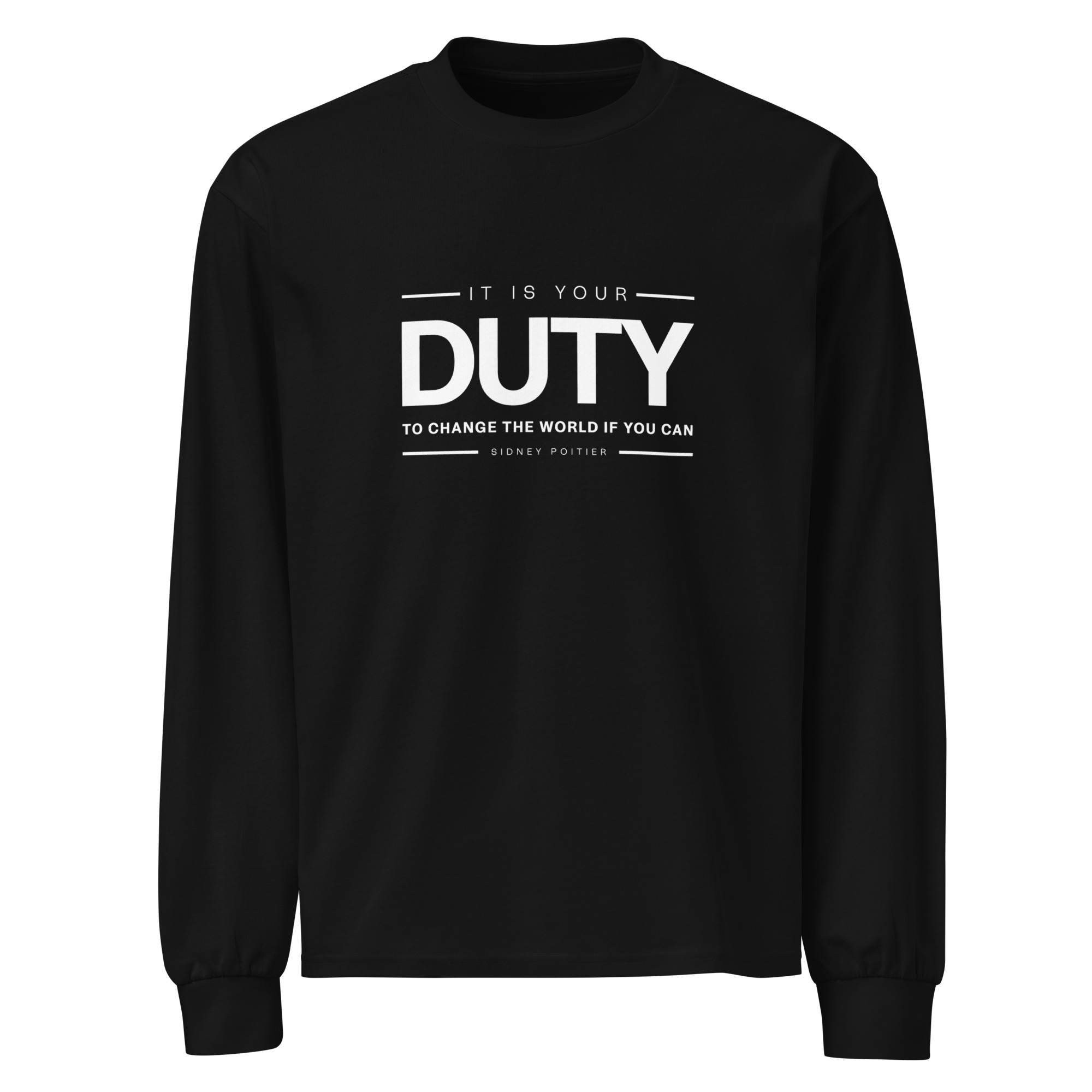Premium heavyweight long sleeve shirt