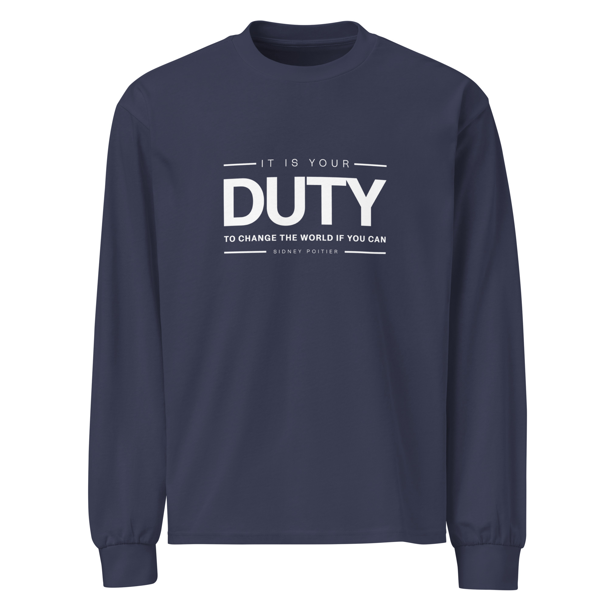 Premium heavyweight long sleeve shirt - Image 2