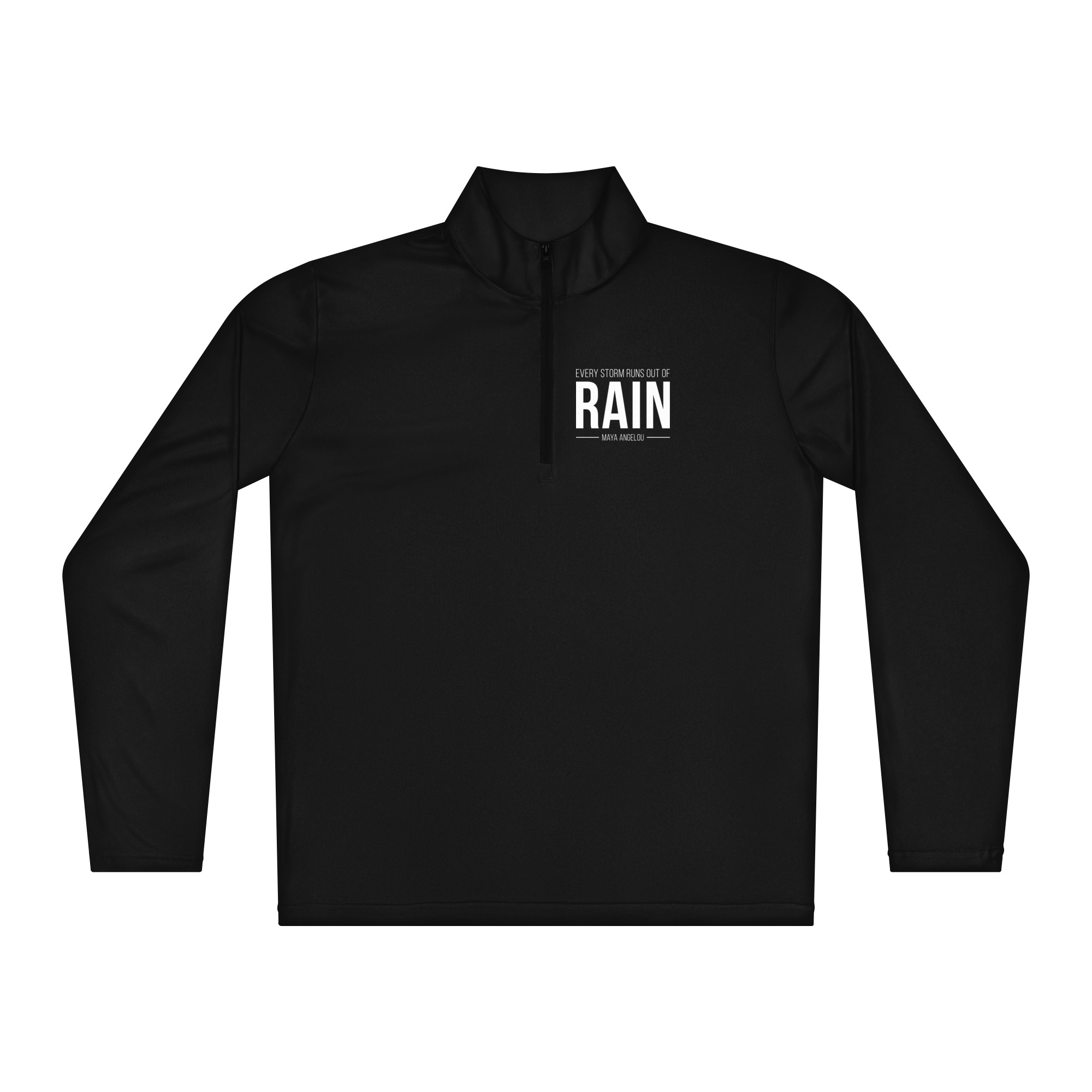 Lightweight quarter-zip pullover