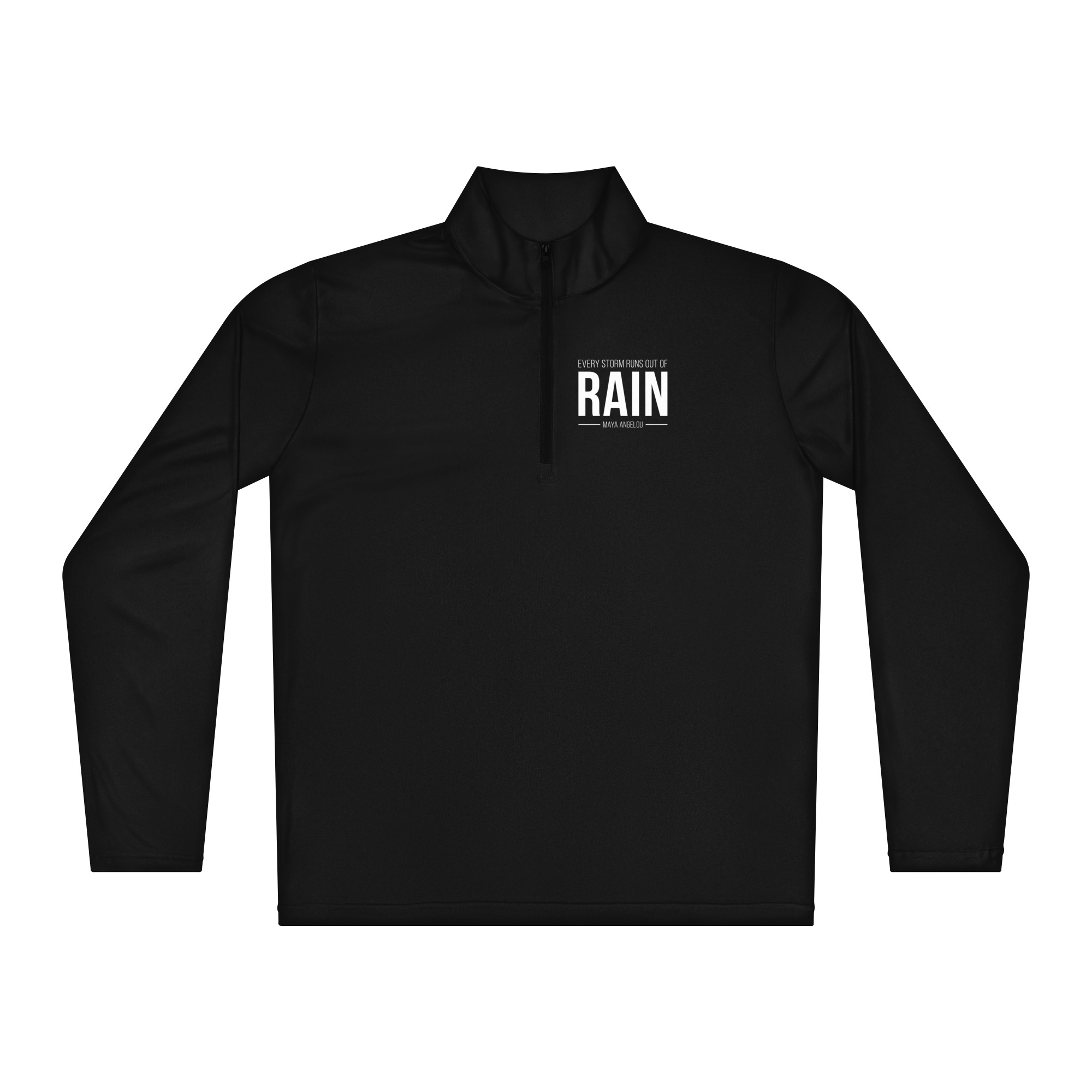Lightweight quarter-zip pullover