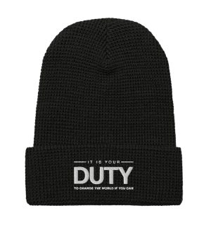 Waffle beanie
