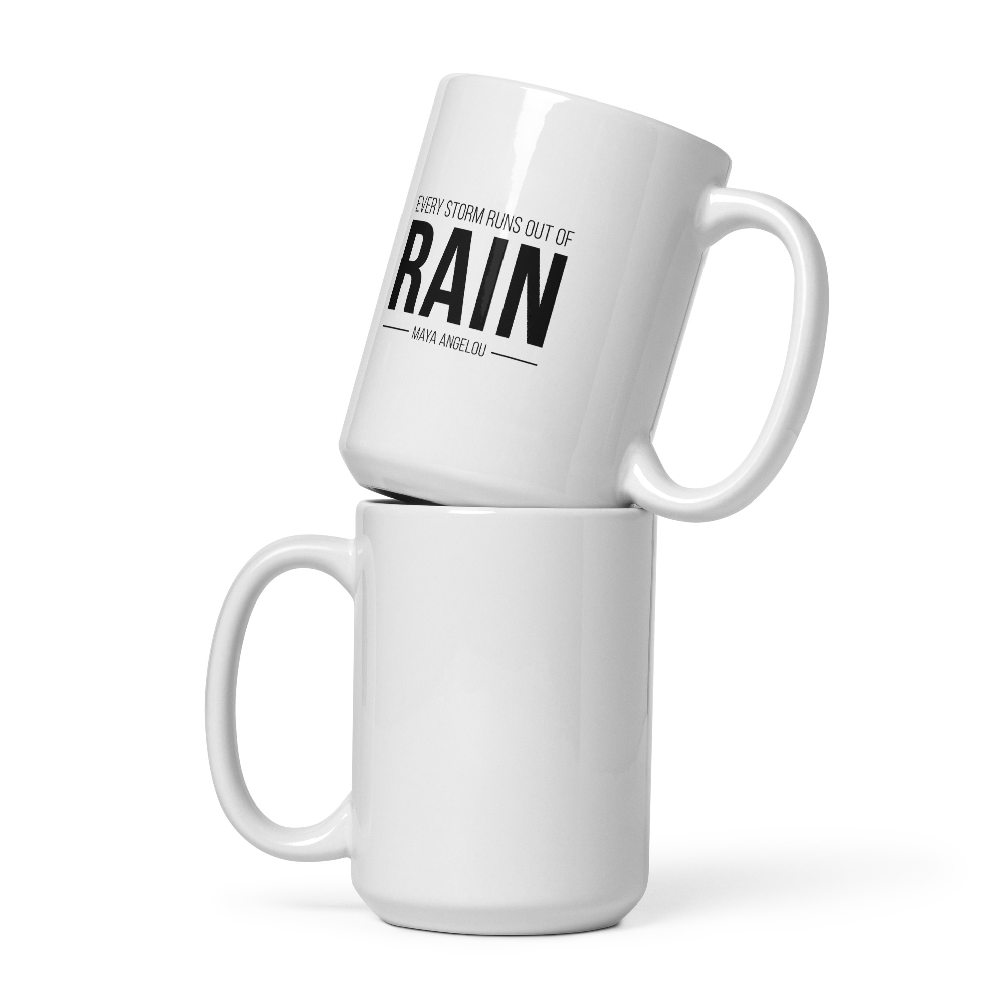White glossy mug - Image 2