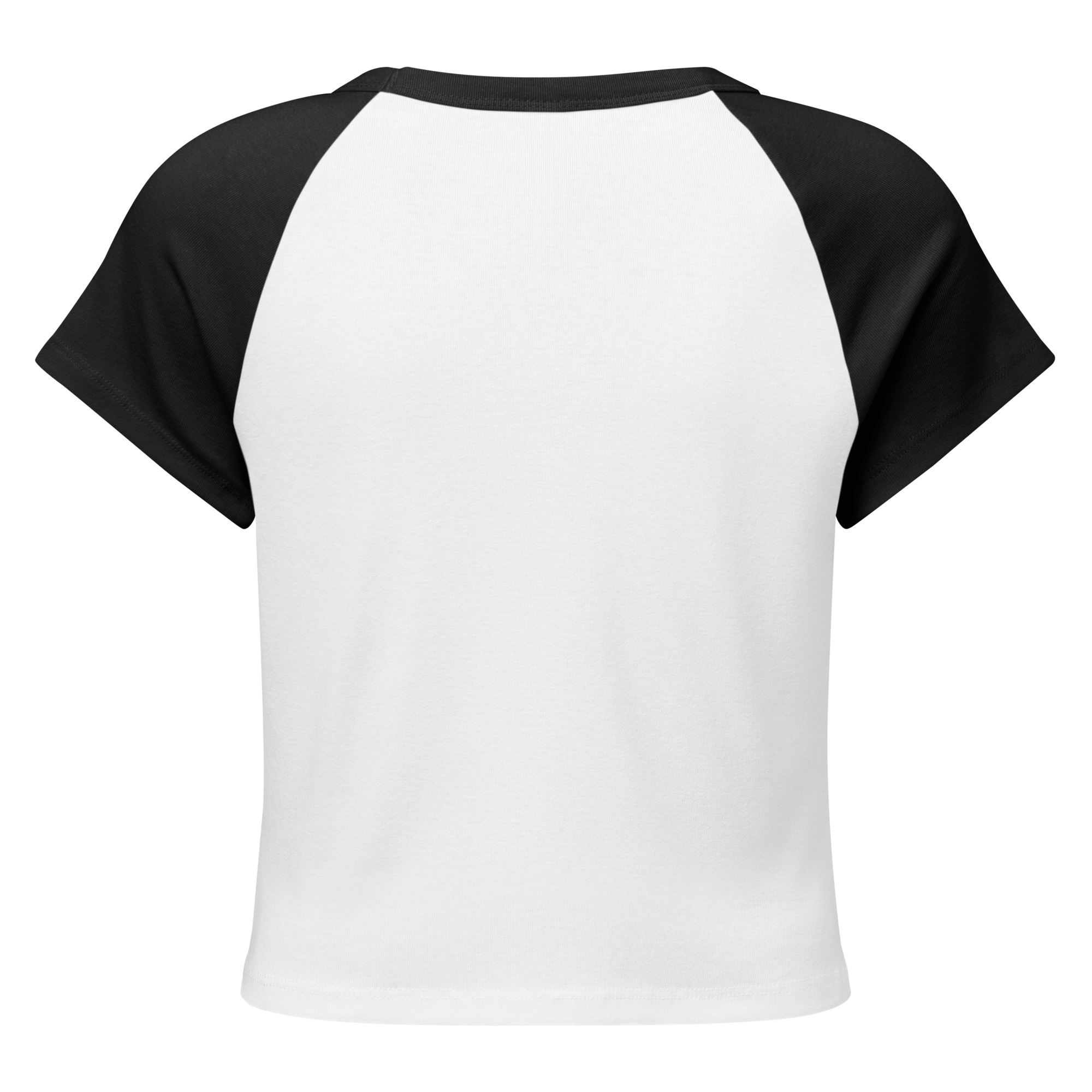 Women’s micro rib raglan baby tee - Image 3