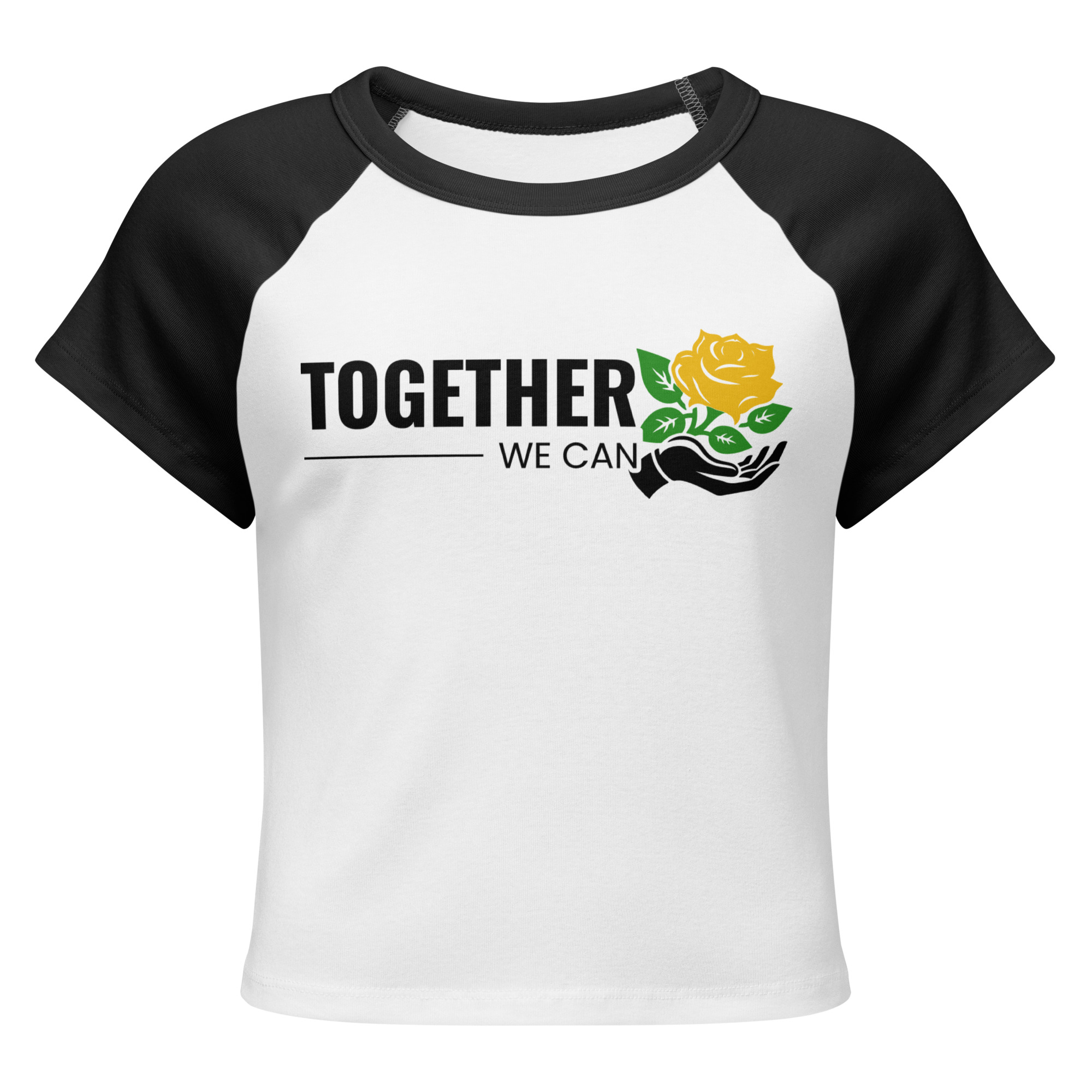 Women’s micro rib raglan baby tee