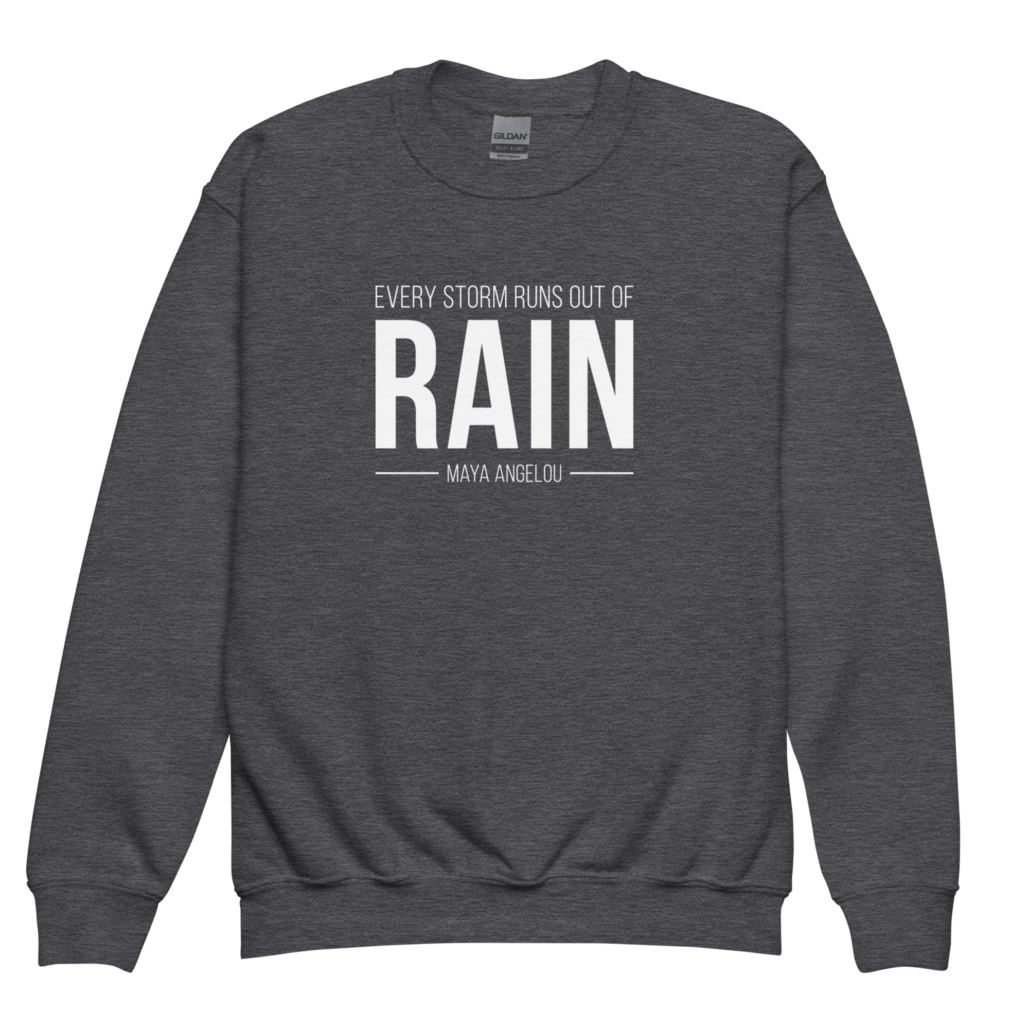 Youth crewneck sweatshirt - Image 3