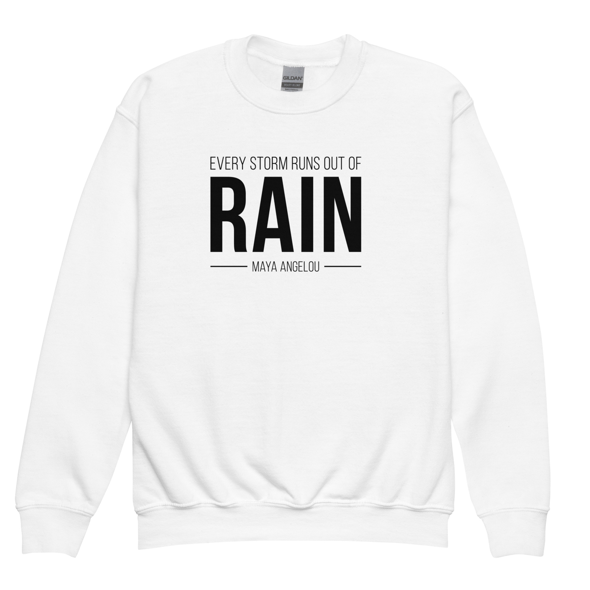 Youth crewneck sweatshirt - Image 4