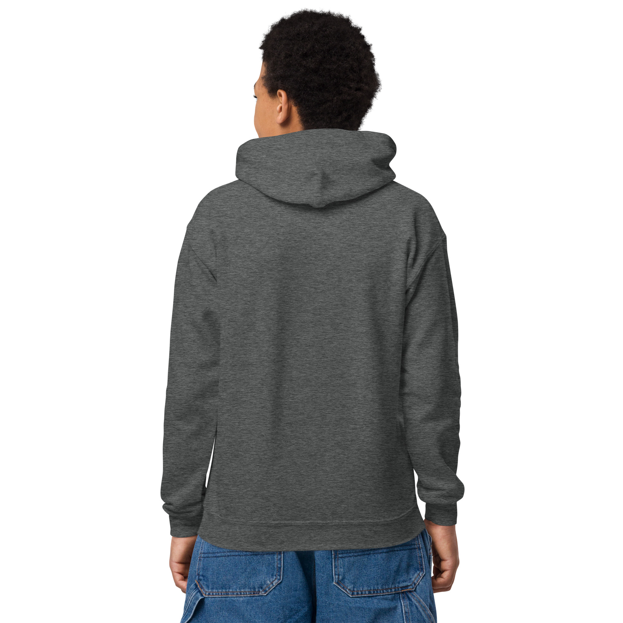 Youth heavy blend hoodie - Image 6