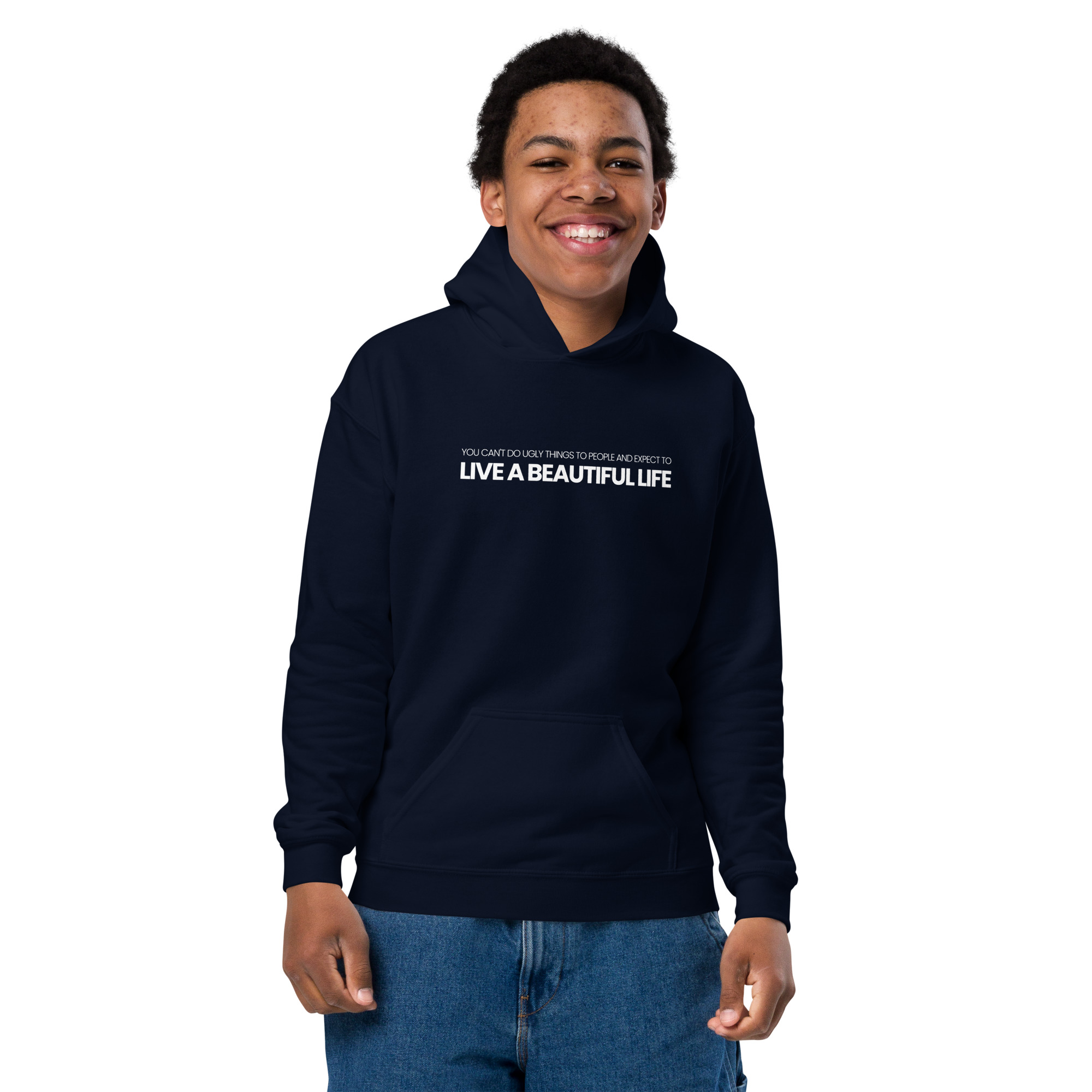Youth heavy blend hoodie - Image 9