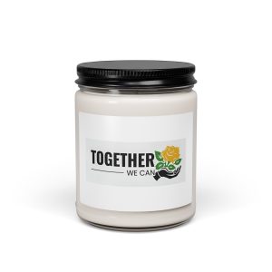 Scented soy candle