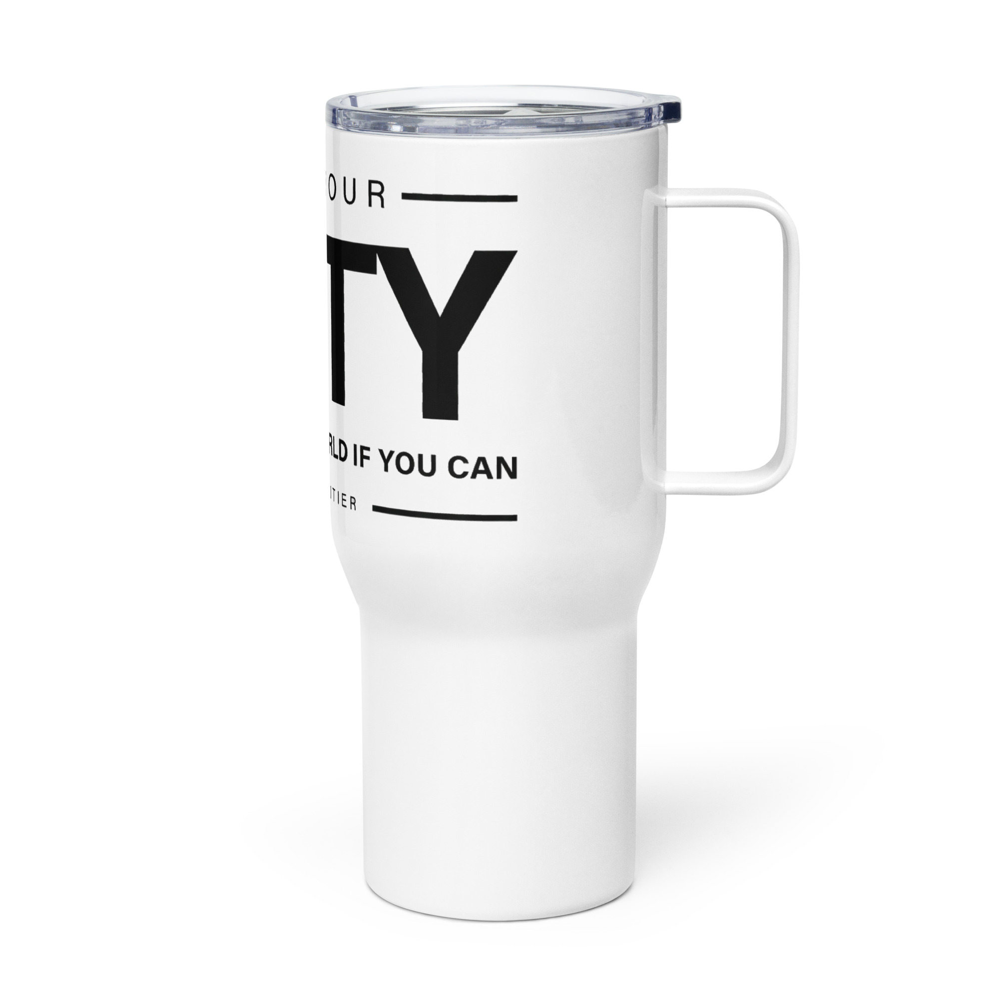 Travel mug with a handle - Image 2