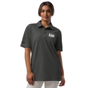 adidas space-dyed polo