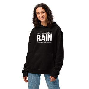 Oversized heavyweight hoodie