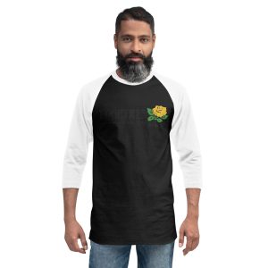 3/4 sleeve raglan shirt